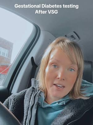 Car chat about testing for gestational diabetes after VSG - #gestationaldiabetes #pregnancyaftervsg #pregnancy #glucosemonitor #glucosetest #gluclosetestaftervsg #27weekspregnant #steloglucosemonitor 