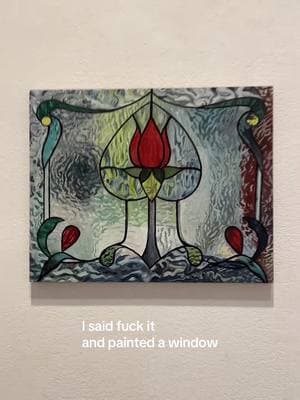 From my senior thesis show #art #artshow #stainedglass #fypシ #brookeconnertok #originalart #originalartwork 