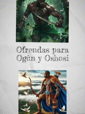 Ogun y oshosi  #santeria  #orumila  #shango  #ogun  #oshosi  #eeuu  #santeriacubana #elegua  