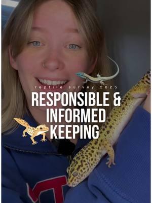 education, proper care, and responsible reptile keeping are more effective than restrictive regulations. misinformation and policy changes with no reflection on how responsible keepers actually keep their reptiles are in the works constantly — your voice can change that!  Responsible Reptile Keeping is running a survey that will allow you to supply information about your reptiles and how you keep them in order to support responsible + informed pet ownership. I will have their link in my bio for the duration of the survey timeframe, so don’t forget to participate (and to snag one of those free digital copies of course)!! 🐍🤍 also a big thank you to RRK for asking me to participate and spread the word — it means the world to me that I am a creator that you can turn to in order to continue our progress in the reptile community + make it a better place for reptiles and keepers alike. 🫶🏻 have you filled out the survey yet? ————- #reptilemom #reptilesofinstagram #reptilekeeper #responsiblereptilekeeping