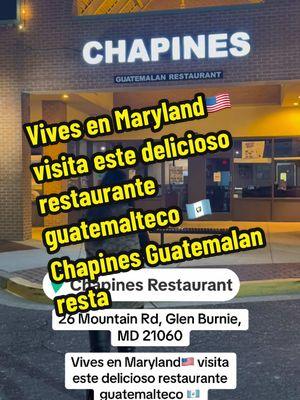 You live in Maryland🇺🇸 visit this delicious Guatemalan restaurant 🇬🇹 Chapines Guatemalan restaurant 🇬🇹🍛🫓🫔#chapinesrestaurant #chapines502🇬🇹 #restauranteguatemalteco #model #jutiapaguatemala🇬🇹❤️✌️ #p #fy #paratii #latinos #chapinaenusa🇬🇹🇺🇸 #latina #maryland @Chapines Restaurant 