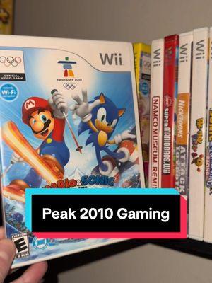 MARIO AND SONIC AT THE OLYMPIC WINTER GAMES 🔥🗣️ #retroretake #nintendo #videogames #retrogaming #nostalgia #childhood #wii #marioandsonicattheolympicgames #collection #fyp #xyzbca 