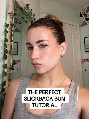 count how many times I said slickback in this video lol #tutorial #slickback #slickbackbun #hairstyle #slickbackbuntutorial #fyp #fypシ #hairtutorial #hairstyles #hairtok 