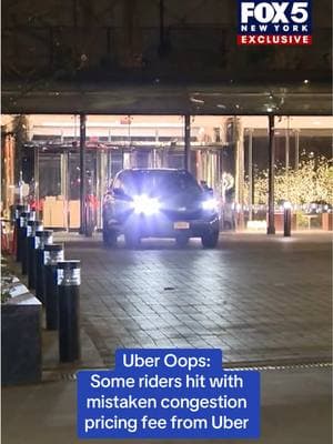 Uber said it will issue refunds to riders mistakenly charged a congestion pricing fee despite not entering the designated zone, an exclusive FOX 5 NY investigation revealed. #fox5newyork #nyc #newyorkcity #uber #congestionpricing #commuter 