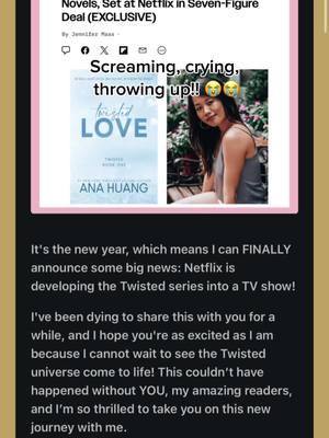 CRYING REAL HAPPY TEARS!!!!! BEYOND EXCITED FOR THIS!!!! 😭 @Ana Huang #Meme #MemeCut #memenatal #anahuang #TwistedSeries #twistedseriesanahuang #BookTok #books #fyp #twistedlove #twistedhate #twistedgames #twistedlies 