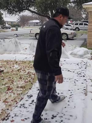 Nieve en Texas  #nieve #frioooooooo🥶🥶🥶🥶🥶 #frio #rosas #rosa #viralvideo #foryoupage 