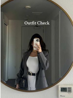 Outfit Check 🩶  #fitcheck #outfit #OOTD #outfitideas #outfitinspo #fyp #winteroutfit #styleinspo #winteroutfits #chicoutfit #oldmoneyoutfits #modestfashion #corporatefashion #stylinginspo #elegantstyle #elegantoutfit #classyoutfit #corporateoutfits #workoutfits