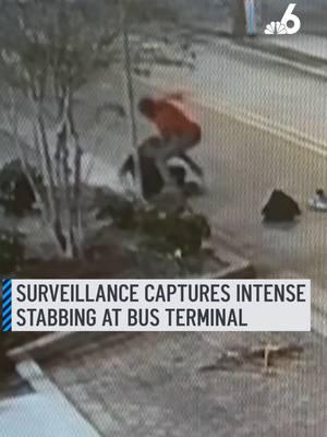 Newly released surveillance video shows a stabbing Wednesday morning near a Fort Lauderdale bus terminal. It happened at around 6:15 a.m. at the Broward Central Bus Terminal. In the video, one of the men is seen repeatedly making a stabbing motion at the other before apparently throwing away whatever he had in his hand. #fortlauderdale #bus #caughtoncamera #fight