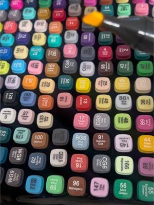 This 168 piece marker set is perfect for anyone. I can’t wait to create some art with this super cool set. I posted the link below. #markers #markerart #artset #fyp #tiktokshopfinds #trending 