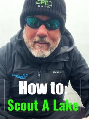 How to scout a lake more efficiently to catch more fish. #basstok #fishtok #samrayburn #fishing #bassfishing #basspro 