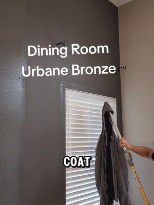 Painting my Dining Room Urbane Bronze! #alecpaints 