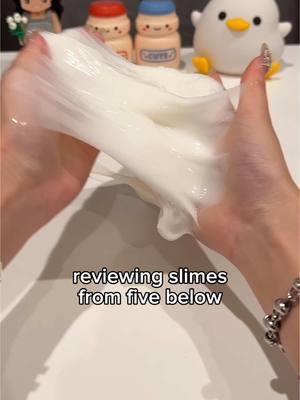 the themes are all super cute though idk 🙈 @Five Below storebought slime review! #slimeasmr #asmr #slimevideo #slimecontent #slime #storeboughtslime #fail 