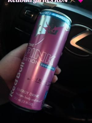 New obsession 😍🌸💗✨  #redbull #redbullgivesyouwings #pinkredbull #girlyfinds #imjustagirl #run #walmart #girly #pink #fyp #foryoupage #redbullpinkedition #pinkedition 