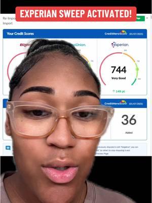 #greenscreen experian sweep has now entered the chat ! DO NOT SLEEP ON THIS! They are already under heat and dont want any more, so these removals will be instant! If you need me to assist you , comment SWEEP or book the service third link in bio (payment plans available) ! #creditrepair #transunionsweep #howtofixyourcredit 