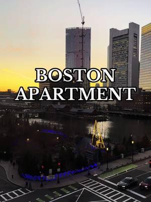 Beautiful Apartment! Available Now! #Boston #bostontiktok #bostonapartment #livinginboston #citylife 