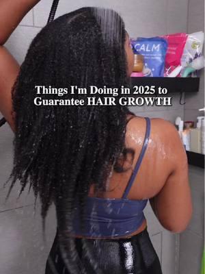 What are your hair growth goals this year??? Let me know!!! #naturalhair #washday #hairgrowth 