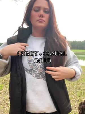 Comfy clothes on TOP #alyssab #alyssasahm #oversizedvest #momootd #winteroutfit #comfycasual #casualfit #comfyfit #whatareyoubuying #winterootd #shopmyshowcase 