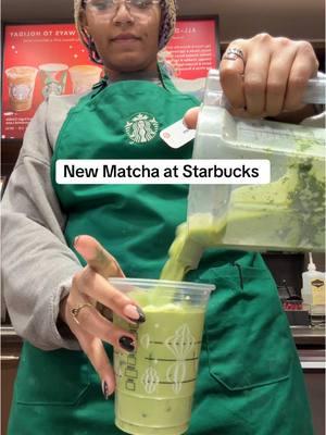 Making and Trying the new matcha recipe at Starbucks! I think this is the closest a fast food coffeeshop will get to traditional matcha lol  #starbucks #matcha #tarbucks #fyp #starbucksdrinks #target #barista #foryou #targetstarbucks #starbucksbarista #contentcreator #coffeeshop #matchalatte #matchatok  *my opinions not Targets*