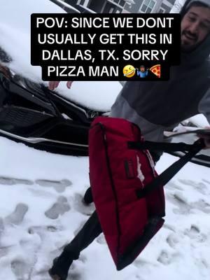 We don’t usually get this type of weather in Dallas to often. I had to take my shot and stand on it 🤣🍕 #FindGod #explore #dallas #dallassnow #snowball #dallastx #christian #christianity #holyghost #jesus #jesussaves #yeshua #yahweh #Love #christiantiktok #motivation #christianmotivation #tiktokmotivation #explore #fyp #viral #viralvideo #memecut #growmyaccount #repost #christianmusic #christianrap #christianrapper #christianartist #christiancreator