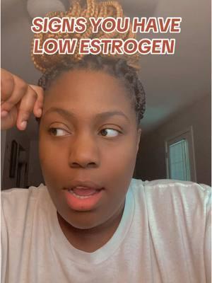 Feeling off lately?✨ Here are signs of low estrogen every woman should know about! #lowestrogen #estrogen #irregularperiods #femininehealth #womenshealth 