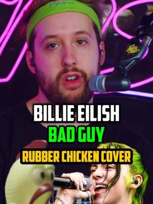 Billie Eilish Bad Guy Chicken Cover 🐔 @BILLIE EILISH #drums #fyp #country #twitch #twitchclips #twitchhighlights #funnymoments #mashups #jokes #throwback #ai 