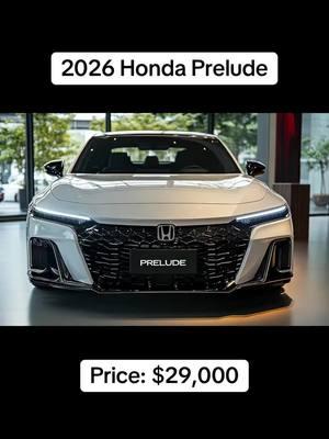 2026 Honda Prelude #honda #hondaprelude 