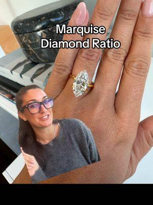 Replying to @Kayla Carthel And the diamond ratio is…. #greenscreen #engagementring #diamond #diamondring #marquise #marquisediamond #labgrowndiamond #diamondratio #ringshopping #diamondinfo #jeweler #fyp #ringinspo 