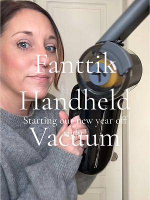 I love all of the Fanttik products! Especially this handheld vacuum. You can use it anywhere! @Fanttik #fanttik #handheldvacuum #fanttikvacuum #vacuum #CleanTok #cleaningtiktok 