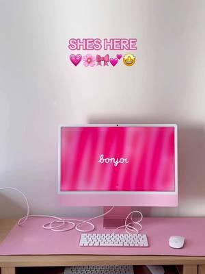 EVEN MORE PERFECT 🤩💕💗 #imac #pinkimac #pinkobsessed 