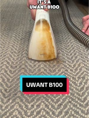 The UWANT B100 is very impressive for getting rid of even the toughest stains #uwant #uwantb100 #carpetcleaning #carpet #cleaning #uwantpartner 