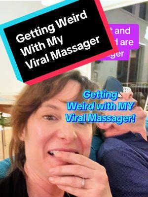 #creatorsearchinsights This #viralmassager has given me the best neck massages! Over the holiday, the men in my family “stole” it. I don’t know why a massage gun made my brother talk like a pirate 🏴‍☠️😂 but everyone loved it. #massger #neckpainrelief #bestmassager #tiktokmademebuyit #tiktokshopping #myachingback 