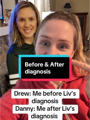 I am not the same person I was before Liv’s terminal diagnosis, and that’s ok! A diagnosis like that for your child flips your world upside down. I have a new perspective on lots of things, and no longer sweat the small stuff. Life is too short. #sanfilipposyndrome #iamdrewiamdanny #rarebeauty #rarediseaseawareness #fyp #MomsofTikTok 