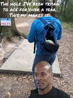 His first ace!!  #discgolf #lucky #fyp #discgolftiktok #MemeCut #memenatal #Meme #MemeCut #memenatal 