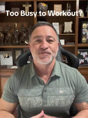 Do this if you have a busy schedule 🔥 ✅Click the link in my bio for a FREE fat loss guide! #fitnessover40 #fitnessover50 #fitafter50 #fitnesstips #fitdadsoftiktok #fitdad 