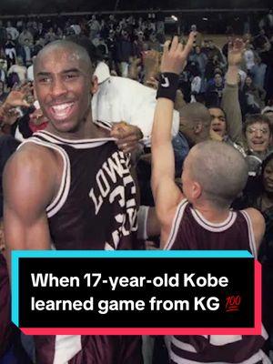 Kobe dropped by the locker room after a Timberwolves/Sixers game to pick up some knowledge from KG... The rest is history.  (🎥: Million Dollaz Worth Of Game)  #KobeBryant #KevinGarnett #NBA #gillie #wallo #milliondollazworthofgame #lakers #76ers #timberwolves 