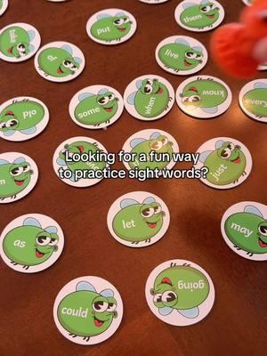 Replying to @Loveegrowshere  Such a fun, silly & educational game!  #sightwords #sightwordpractice #learninggame #momtok #homeschool #homeschoolingmom #earlychildhoodeducation #educational #educationalgames 