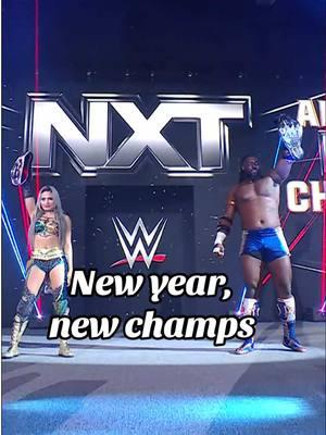 Buckle up for a WILD 2025 in #WWENXT! 🙌👏 #WWE #Giulia #ObaFemi #NewYearsEvil 