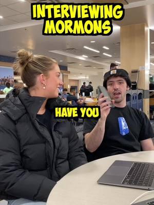 Interviewing a BYU student #mormontiktok #mormonstories #byu 