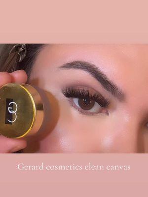 @Gerard Cosmetics clean canvas in the shade FAIR is the absolute best! Best eye shadow base and concealer. Can’t say enough good things about this product. The F6 concealer brush is a game changer! Blends like a dream 🤍🤍🤍  #gerardcosmetics #concealer #makeup 