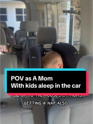 I refuse to wake them up….. we all gonna get some rest. #pov #momlife #MomsofTikTok #nap 