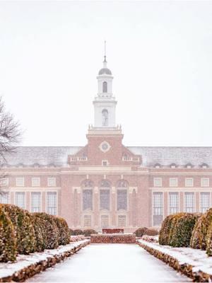 Annual snow appreciation post ✅ #okstate #snowday #OklahomaStateUniversity #GoPokes #snow #collegelife #college #collegecampus #university 