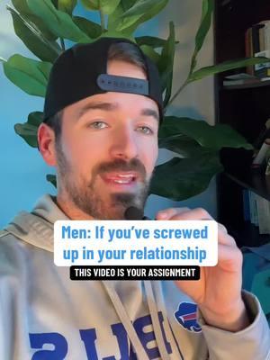 Trying to make it about you will only make the problem worse if you’ve messed up your relationship. #nickmatiash #evolvedman #intimacy #marriageadvice #eq #relationships relationship advice 