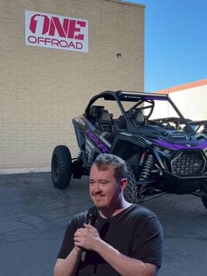 Purple and all, probably one of the best machines Polaris has come out with👏😎  #OneOffroad #oneoffroadaz #utv #polarisrzr #rzrpror #meme 