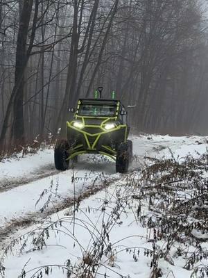 Love me a snow day! #snow #snowday #snowriding #rzr #outside #winter #drift #north 