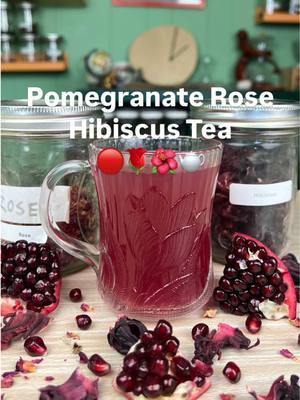 Replying to @EgyptsDad This Pomegranate Rose Hibiscus Tea was very floral and a little on the tart side, which I happened to like 🌹🌺🫖 it may not be everyone’s “cup of tea” though 😂 would you try this one or no? ##tea##theteaguy##tearecommendations##teasuggestions##pomegranaterosehibiscustea##floraltea##hotteas##wintertea##teatok##fyp