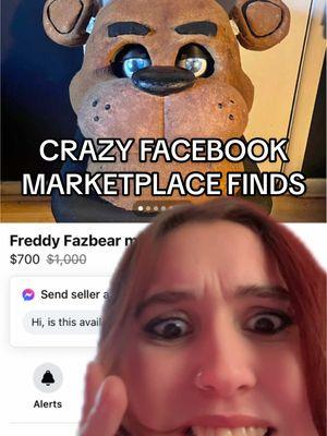 facebook marketplace is actually a crazy place! #greenscreen #facebook #facebookmarketplace #facebookmarketplacefinds #crazyproducts #fnaf #hellokitty #scoobydoo #pringlescrocs #fyp #viral #funnyfinds #foryou #Minecraft 