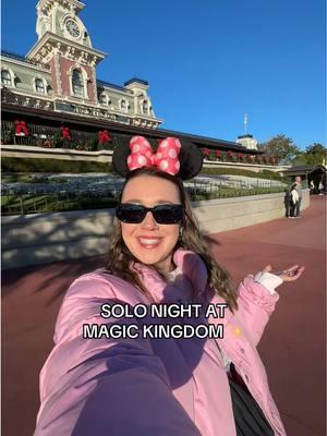 Solo nights at the Disney Parks are honestly some of my favorites because I can do anything & everything I want without anyone holding me back 🤪 #disneyparks #disneyworld #disneyadult #wdwannualpassholder #disneyvlog #magickingdom 