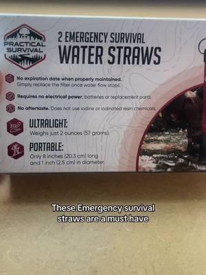 Stay ready so you don’t have to get ready #survivalskills #survivalstraws #survivalkit #trending #fyp #TikTokShop 