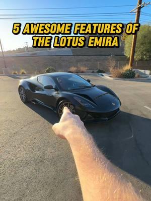 5 unique features in the Lotus Emira First Edition ✅ #carsoftiktok #cartok #cartiktok #lotus #lotusemira 