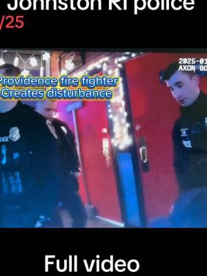 #CapCut providence firefighter arrested for fighting Johnston RI police. Full video on www.depetro.com. #johndepetroshow #rhodeisland #rhodepatrollive #juanafterdark #tiktokcops #providenceri #johnstonri 